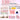 Honey's Nail Secret 120 Combo Colors (#201-#320) Free 1 LED Lamp, 2 Booklet, 1 Tip