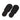 Ikonna Slip-Resistant Pedi Slippers - Black / 12 pair