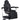 Ink 3-Motor OB/GYN Exam Chair with Stirrups / Available in Black, White, Beige, and Gray by DIR Salon Services
