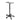 Janson Aluminum Chemical Service Tray with Adjustable Stand by HANS Equipment