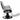 Jasper Classic Barber Chair / Grey with Chrome Accents by Hans Equipment