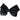 JoJo Siwa Black 6"x4" Bow