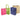 Jute Shopping Tote - Natural - 12"W x 12"L x 7-3/4"H / 4 Packs of 6 = 24 Totes