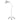 Katrin LED 5-Diopter Magnifying Lamp with Rolling Stand by Silver Spa