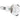 Katrin LED 5 Diopter Magnifying Lamp with Table Clamp by Silver Spa