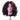 Keke Curly Quad Manikin - Dark Brown 11"-12" - 100% Human Hair Implanted in Four Separate Quadrants by Celebrity