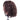 Keke Curly Quad Manikin - Dark Brown 11"-12" - 100% Human Hair Implanted in Four Separate Quadrants by Celebrity