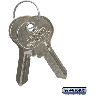 Key Blanks - for Key Padlocks of Designer Open Access Lockers - Box of (50) by Salsbury – Default Title by Salsbury