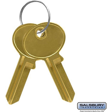 Key Blanks - for Standard Locks of Cell Phone Storage Lockers - Box of (50) by Salsbury – Default Title by Salsbury