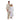 Kimono Style Waffle Weave Robe / White / Regular
