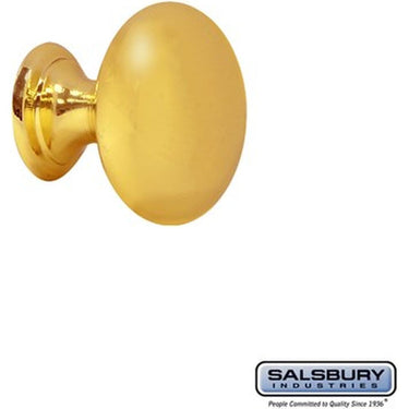 Knob Pull - for Solid Oak Executive Wood Locker - Gold Finish by Salsbury – Default Title by Salsbury