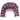 Kozi - Comforting Shoulder Wrap / Material: Velour / Size: 17"L x 16"W / Color: Amethyst