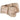 Kozi - Décolleté Neck Wrap / Material: Velour / Size: 28"L x 9"W / Color: Jute