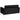 Lac Series Reception Love Seat / Black by BIGA