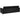 Lac Series Reception Sofa / Black by BIGA
