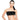 Ladies Disposable Bra with Velcro® Closure - BLACK - One Size Fits Most / 6 per Pack X 24 Packs = 144 Disposable Bras