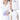 Landau Proflex Women's 5-Pocket Notch Collar Top - WHITE / Sizes XS - 5XL