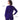 Landau Proflex Women's Snap Front Jacket - GRAPE / Sizes XXS - 5XL