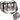 Large Carry Clear Set Bag With 6 External Pockets, Tissue Holder And Shoulder Strap by TruCase