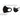 Laser Cut Face Masks - Unisex - Black - Washable + Reusable / 10 Pack