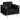 Les Series Reception Chair / Black by BIGA