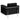 Les Series Reception Chair / Black by BIGA