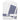 Lightweight Classic Peshtemal Kimono Bathrobe / White With Navy Striping by The Turkish Towel Company