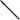 Lip Brush - Black Handle + Black Bristles - 3.3" Long (83.8 mm) / 1,500 Pack