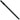 Lip Brush - Black Handle + Black Bristles - 3.3&quot; Long (83.8 mm) / 1,500 Pack