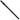 Lip Brush - Black Handle + Black Bristles - 3.3" Long (83.8 mm) / 1,625 Pack
