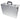 Lockable Aluminum Barber Case / 3"H x 17-3/4"W x 6"D by City Lights