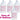 Lucas-cide Spa & Salon Sanitizer & Disinfectant / Pink Color / Case of 4 Gallons