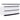Lux Black and White Striped Reception Desk / 60" Wide by Whale Spa