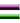 Luxor Style Stix Collection - Style Stix Jumbo Rubber Rods / Green with White Tip - 1&quot; / 4 Pack (2471JB)
