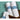 Luxurious Pool Towels / 30" X 60" / White With Blue Stripes / 1 Dozen by The Turkish Towel Company