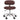 M Technician Stool / Available with Manicure Medium High Piston - 15.5" to 25" or Pedicure Height Low Piston - 13" to 16" / Upholstery Black, Burgundy, Chocolate, or Taupe by J&A