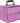 Magenta Glitter 2-Tiers Extendable Trays Makeup Train Case by TruCase