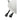 Maja Hydraulic Saddle Stool / 24"-30" Height / White by Silver Spa