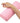Manicure Cushion Pillow - Soft Cotton - Pink