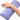 Manicure Cushion Pillow - Soft Cotton - Purple