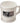 Marvy Opal Shaving Mug with Soap Holder 3-1/2&quot;
