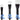 Medium Flat Multi-Purpose Brush - Black - 5.6" Long with 0.83" Wide Brush Head / Case of 50 Individually Wrapped Brushes