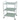 Meishida Glass Cart with 3 Shelves