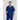 Men's Murphy Scrub Top - Greys Anatomy Spandex Stretch Collection / Color - Indigo / Fit - Regular / Sizes - XS, S, M, L, XL, 2XL, 3XL by Barco Uniforms