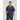 Men's Murphy Scrub Top - Greys Anatomy Spandex Stretch Collection / Color - Steel / Fit - Regular / Sizes - XS, S, M, L, XL, 2XL, 3XL by Barco Uniforms
