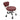Merel Pedicure Stool / Burgundy by HANS Equipment