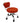 Merel Pedicure Stool / Red by HANS Equipment