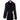 Microfiber Roll Collar Robe / Black / Regular