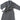 Microfiber Shawl Collar Robe - Grey / Grey Cotton-Poly Lining by Boca Terry