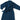 Microfiber Shawl Collar Robe - Navy / Navy Cotton-Poly Lining by Boca Terry